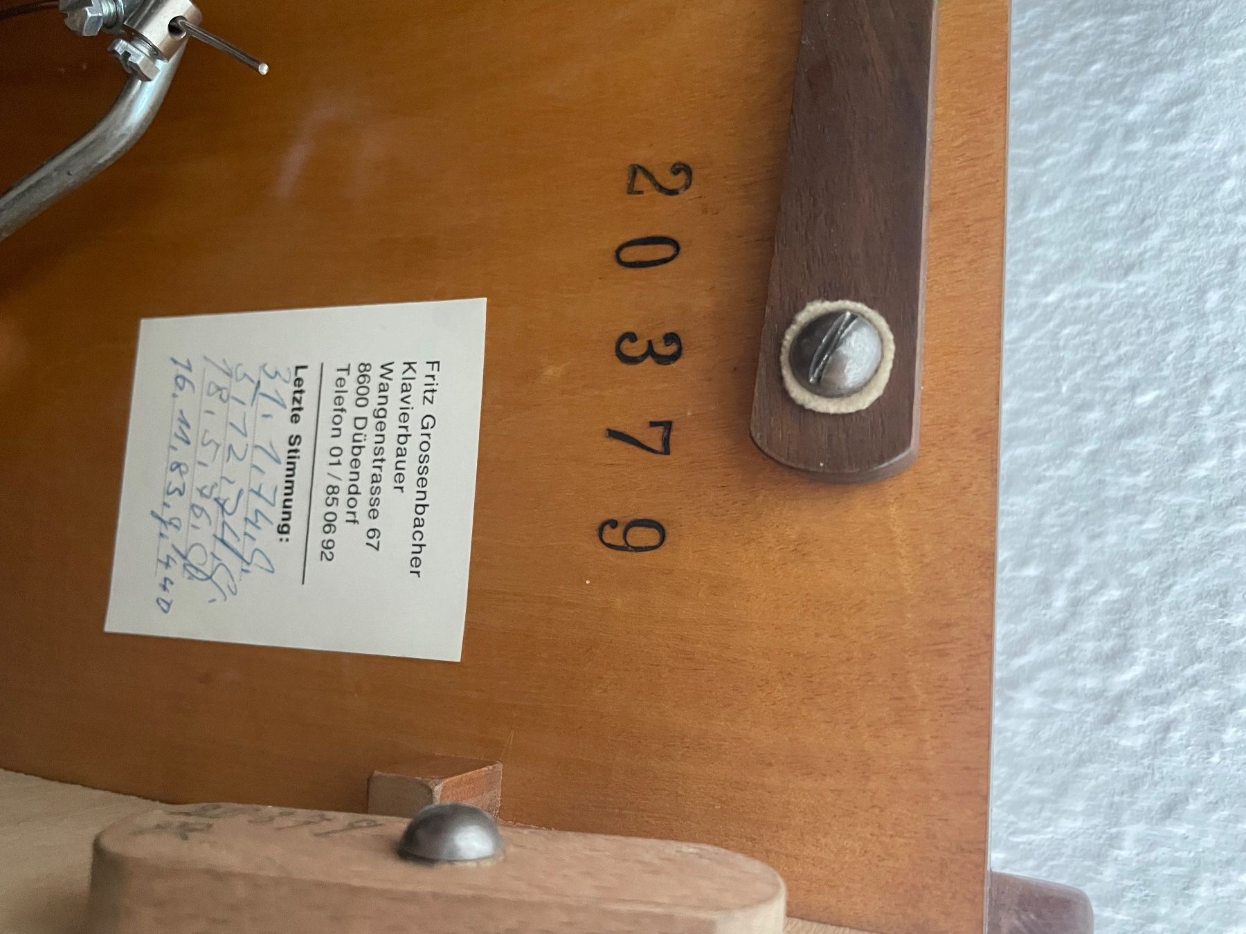 Strumenti musicali: Klavier Steingraeber & Söhne Bayreuth – Usato da Flüelen venduto da oliiviiahh 5
