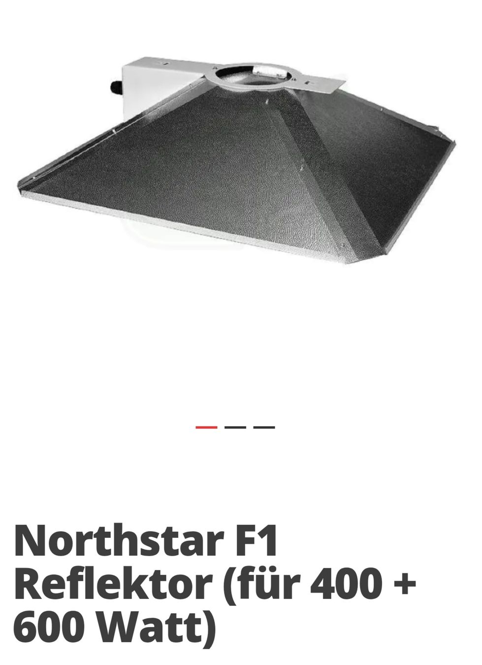 Lampenschirme: Reflektor Northstar – Gebraucht aus Oberriet SG von stoopdario 1