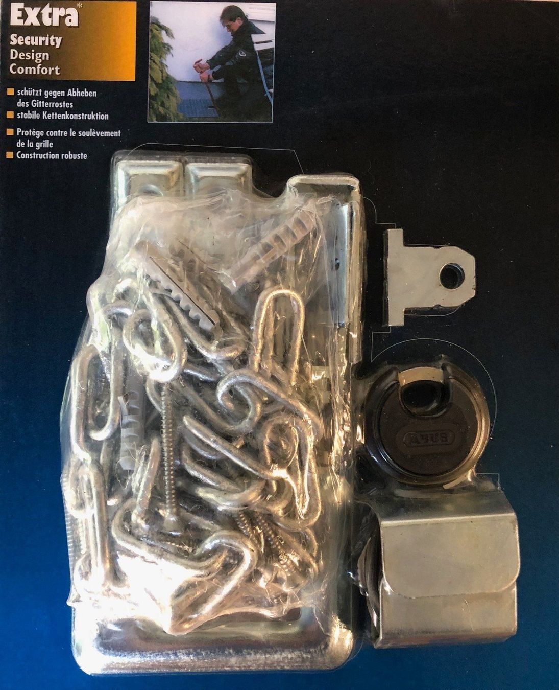 Griglie e Inferriate: ABUS Gitterrostsicherung GS40 – Nuovo e nell'imballaggio originale da Buchs SG venduto da Handyman77 1