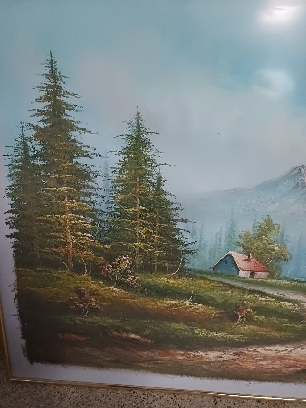 Dipinti: Original Ölgemälde- Berglandschaft – Usato da Zuckenriet venduto da Res. 1