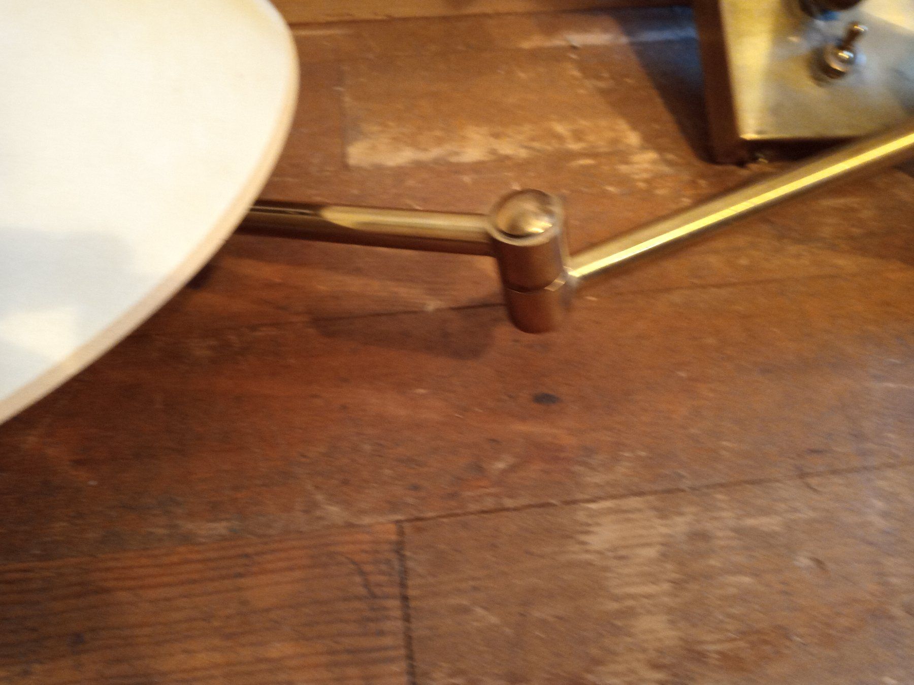 Lampade: 2 Wandlampe aus Messing – Usato da Prez-vers-Siviriez venduto da Monija70 5