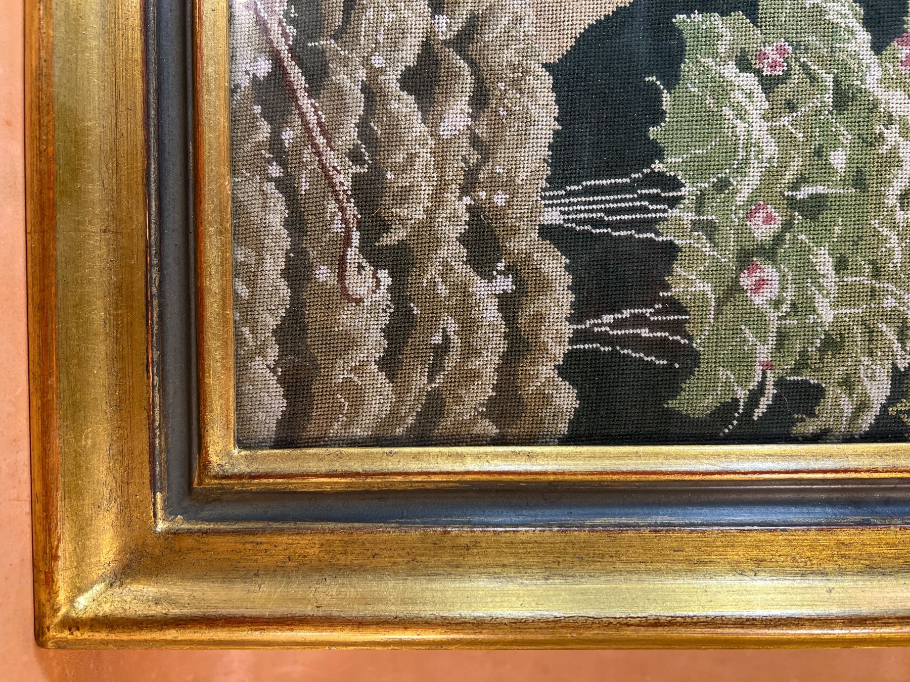 Dipinti: Gobelin mit kostbarem Rahmen – Usato da Riva San Vitale venduto da AM25 2