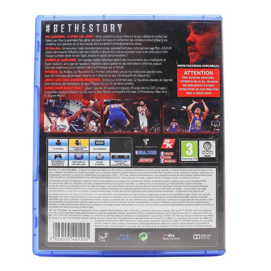 Giochi: NBA 2K16 - PS4 – Usato da Paudex venduto da dindeboy 1