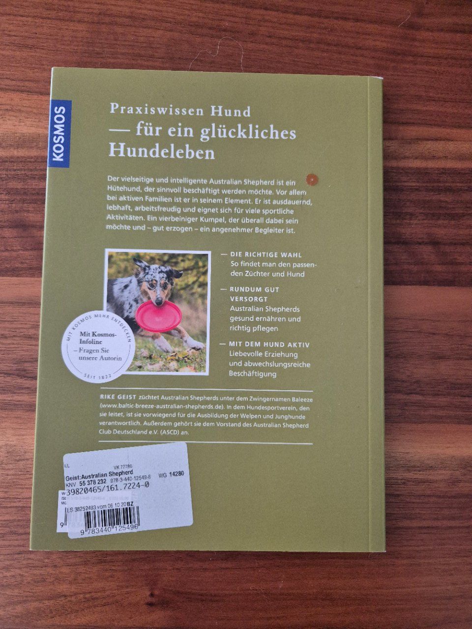 Libri: Astralian Shepherd Hundebuch neuwertig – Usato da Lalden venduto da aneleh58 1