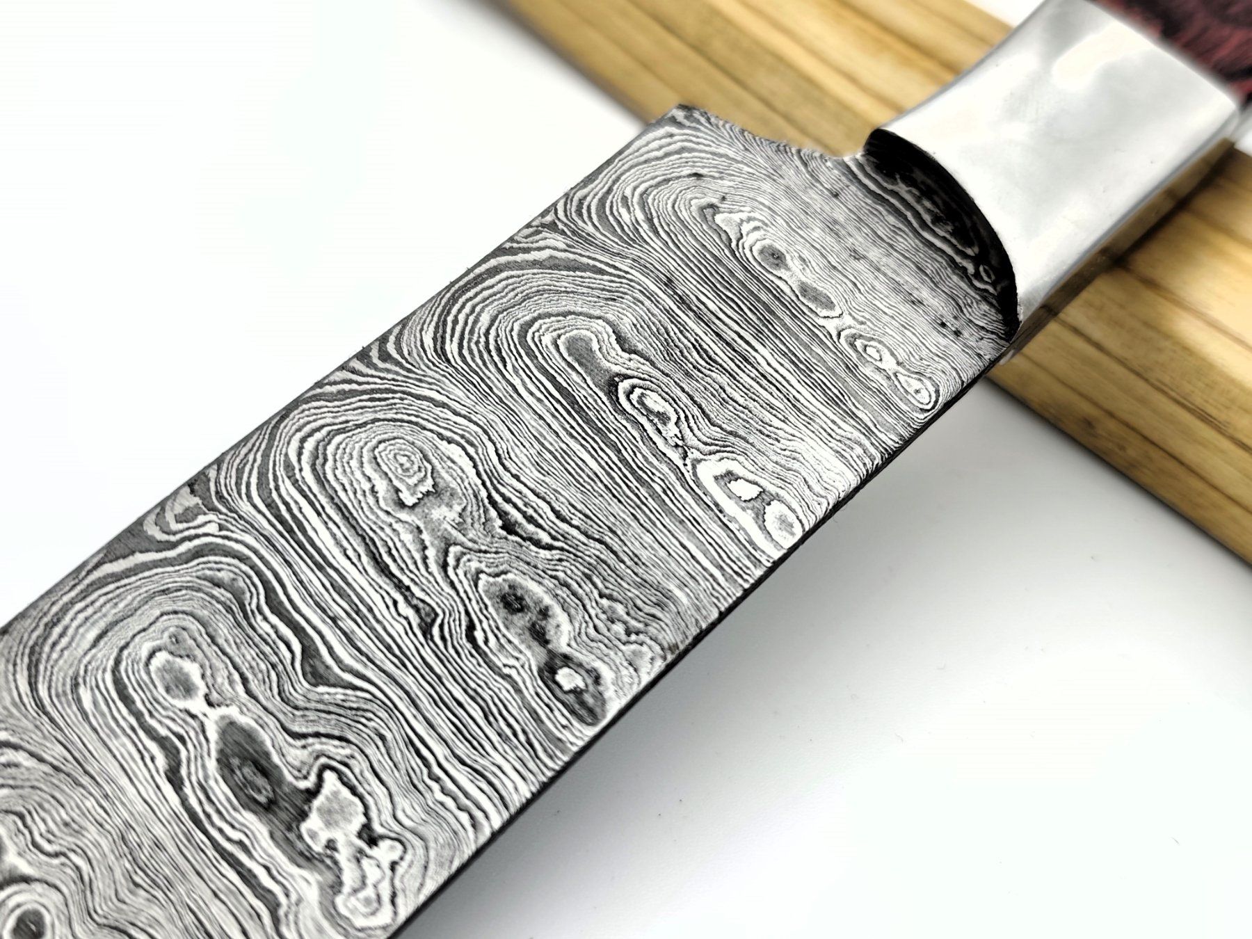 Küchenmesser: GEPRÜFT B Damast Messer Chefmesser Knife Damastmesser – Neu und originalverpackt aus Arlesheim von Premius_1 6