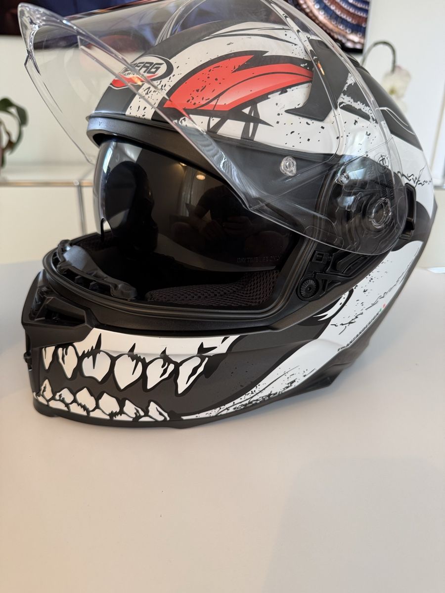 Caschi & visiere: Caberg AVALON X PUNK Motorradhelm Grösse L, – Usato da Zuchwil venduto da G5791C 1