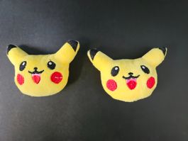 2 Stk. Pikachu Kinderkleider Verzierung Aufnäher Pokemon