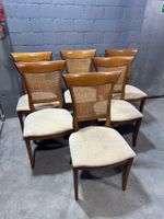6 ältere Stühle zum Restaurieren Schön gemacht