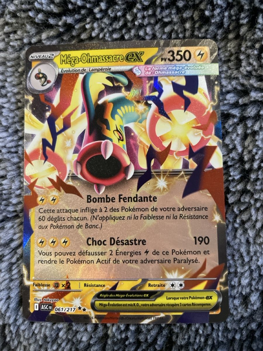 Pokémon Carte collezionabili: Pokemon Karte: Mega-Ohmassacre EX – Usato da Rothenburg venduto da ana_yhq7