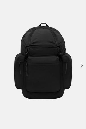SHU Wasserdichter Trekking-Rucksack Ripstop 38L, Schwarz 