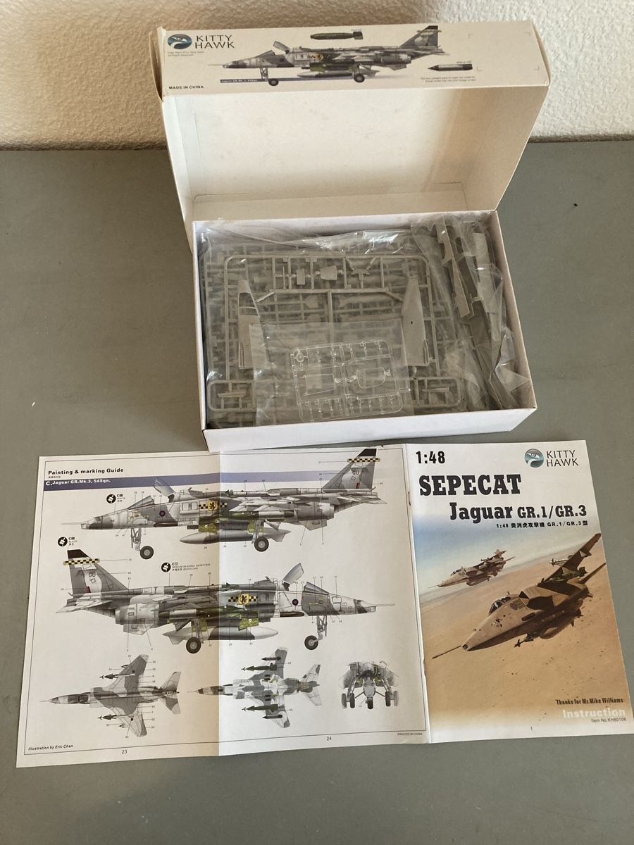 Kit di modellismo & Modellini statici: Kitty Hawk Jaguar 1:48 – Nuovo (secondo la descrizione) da Zollikofen venduto da Torque86 2