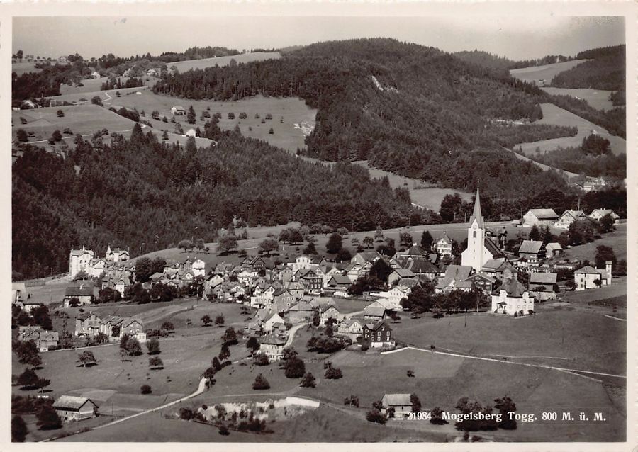 Cartoline postali: Mogelsberg, Feldpost 1956 PAK. KP. 6 – Usato da Frauenfeld venduto da POML