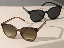 Sonnenbrille braun