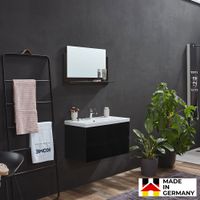 Badmöbel WANGEN BIG Deluxe - M Schwarz