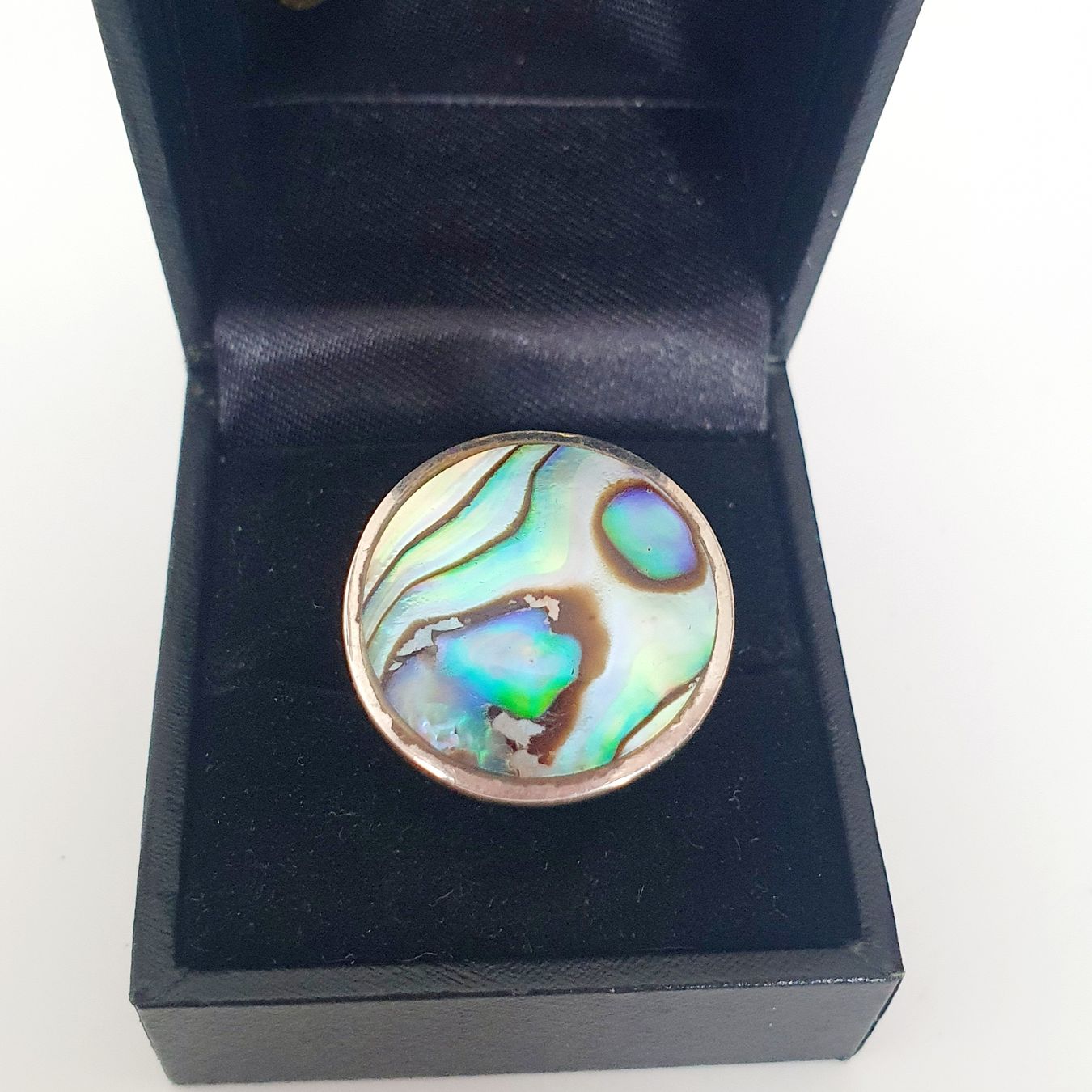 Anelli: Ring Silber mit Abalone Grösse 17.8 mm 925 Silber – Usato da Kreuzlingen venduto da Wunderkiste123 1