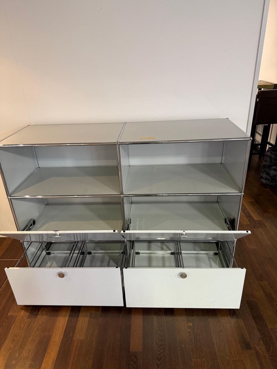 USM Cassettiere: USM Sideboard Lichtgrau T50 – Usato da Grenchen venduto da Design-Outlet 2
