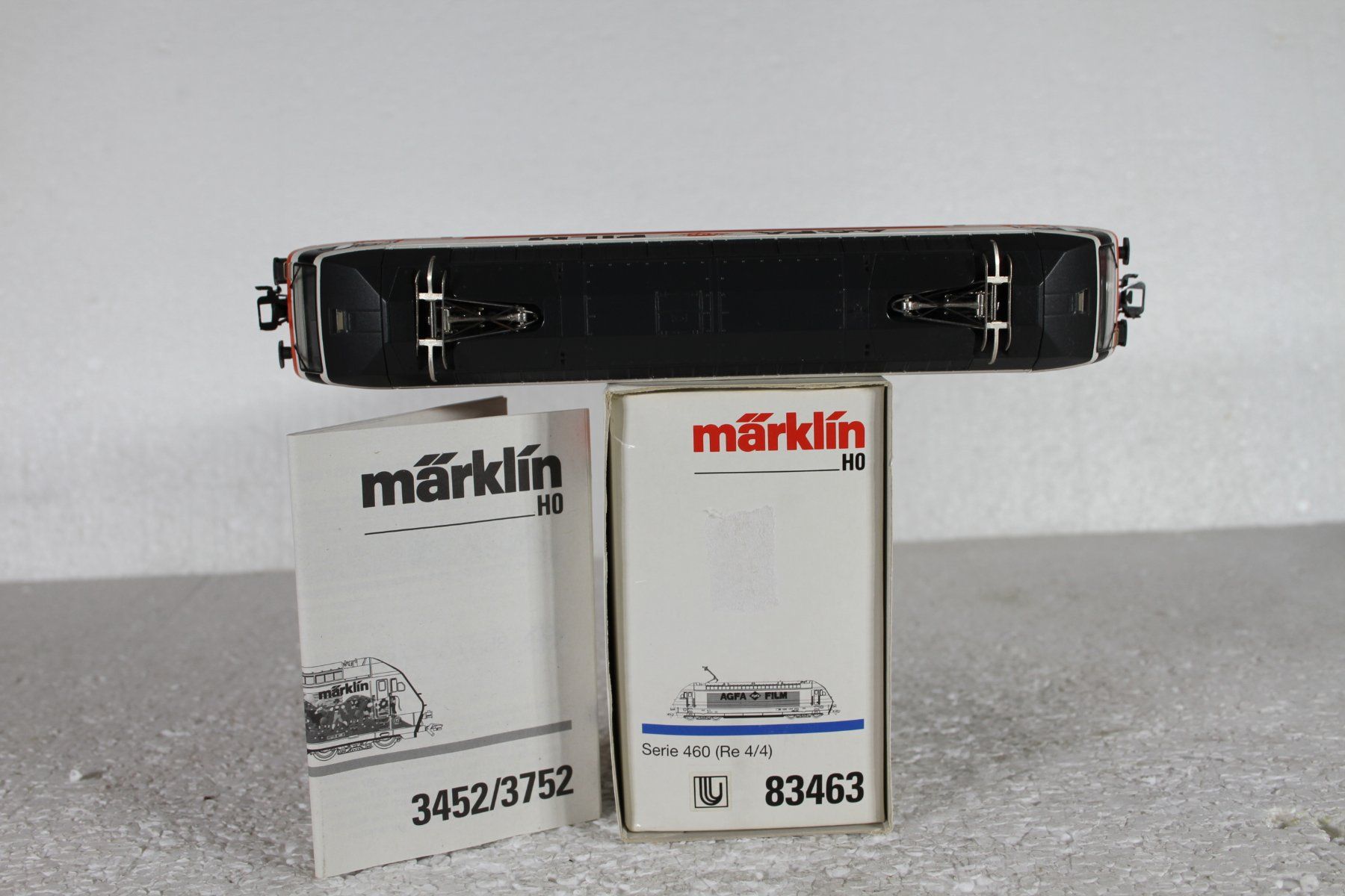 Märklin Modellini di ferrovie: Märklin 83463 SBB Re 460 Agfa – Usato da Triesen venduto da gleis8 6