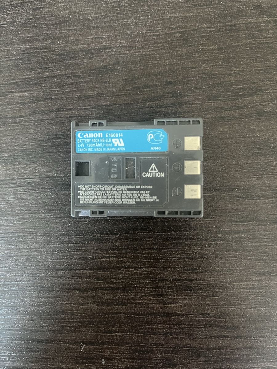 Canon Batterie: CANON Li-ion BATTERY PACK – Usato da Winterthur venduto da jesszm 1