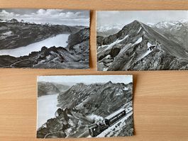 3 alte Ansichtskarten vom Brienzer Rothorn, ungelaufen