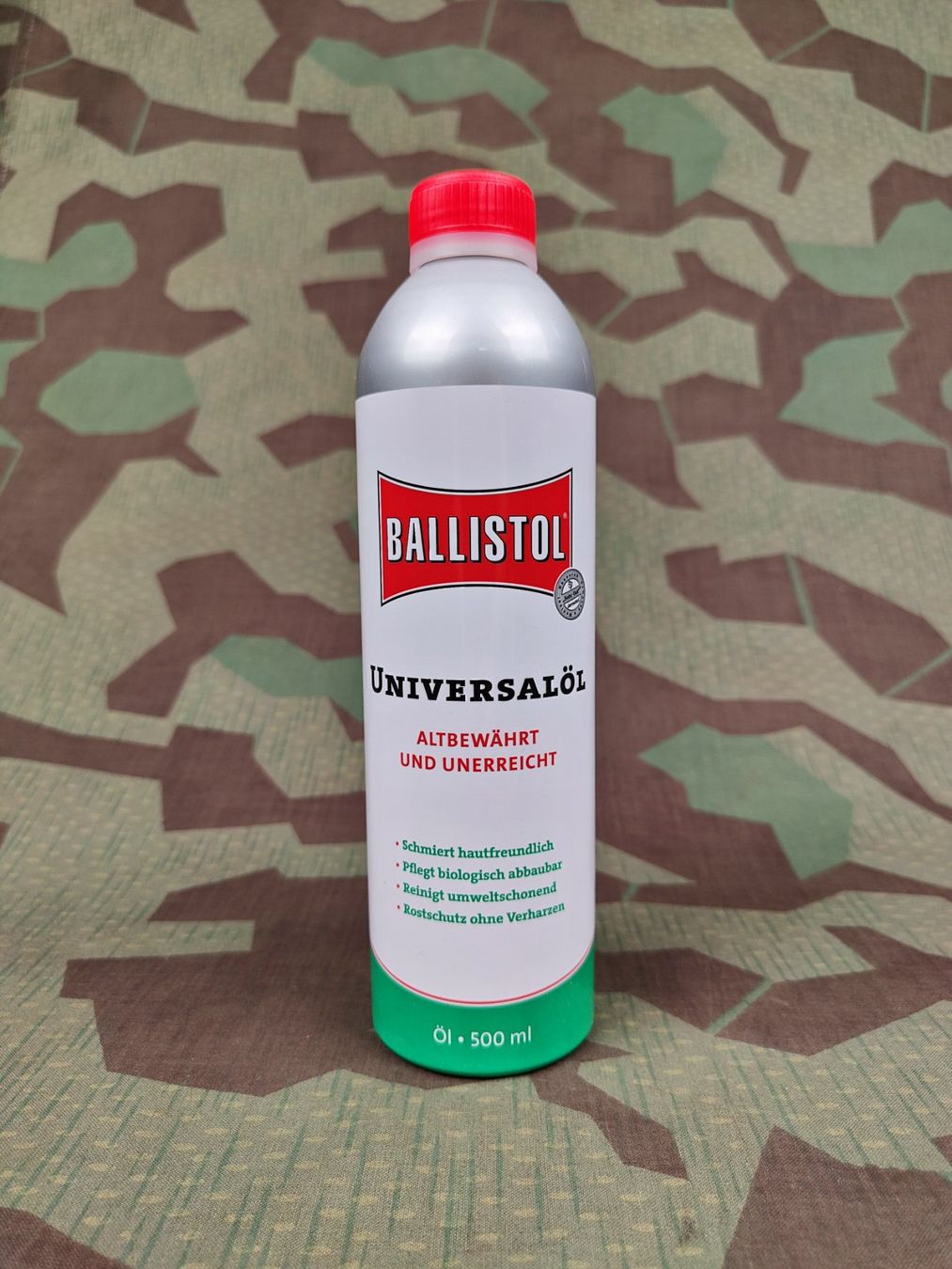 Schweizer Armee Uniformi: Ballistol Universalöl 500 ml – Nuovo e nell'imballaggio originale da Bauma venduto da SwissMilitaria