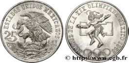 Pièce commémorative des JO de Mexico 1968_2