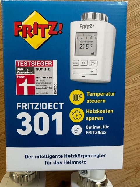 Interruttori: FRITZDECT 301 Heizkörperregler 2 Stück – Usato da Studen BE venduto da Free44 1