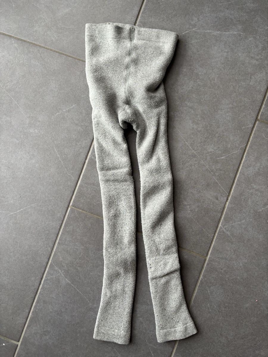 Calze & Collant: Warme Leggings, Gr. 122/128, Grau – Usato da Herzogenbuchsee venduto da MoLa85