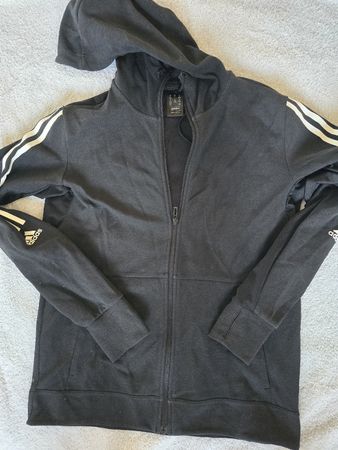 Adidas Hoodiejacke Schwarz Grösse M - Top Zustand!