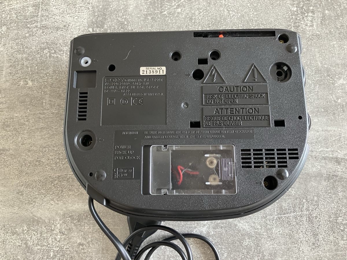 Sony Radio: SONY DREAM MACHINE Radiowecker – Usato da Emmenbrücke venduto da nne_hm9j 2