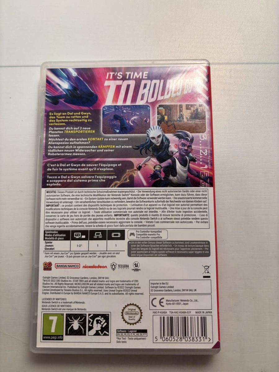 Nintendo Giochi: Star Trek Prodigy / Nintendo Switch – Usato da Läufelfingen venduto da Seraphim13 1