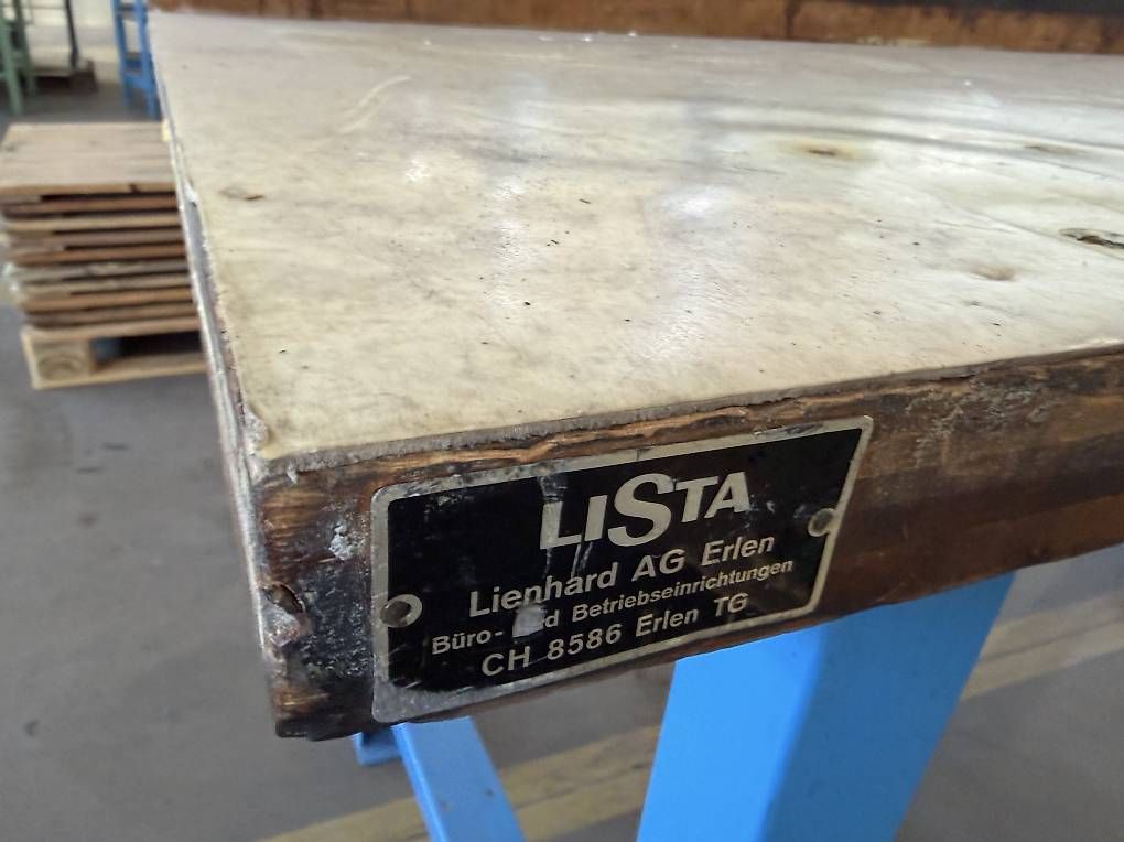 Lista Banchi da lavoro: Lista Werkbank 190x80x89cm – Usato da Necker venduto da liq24 3