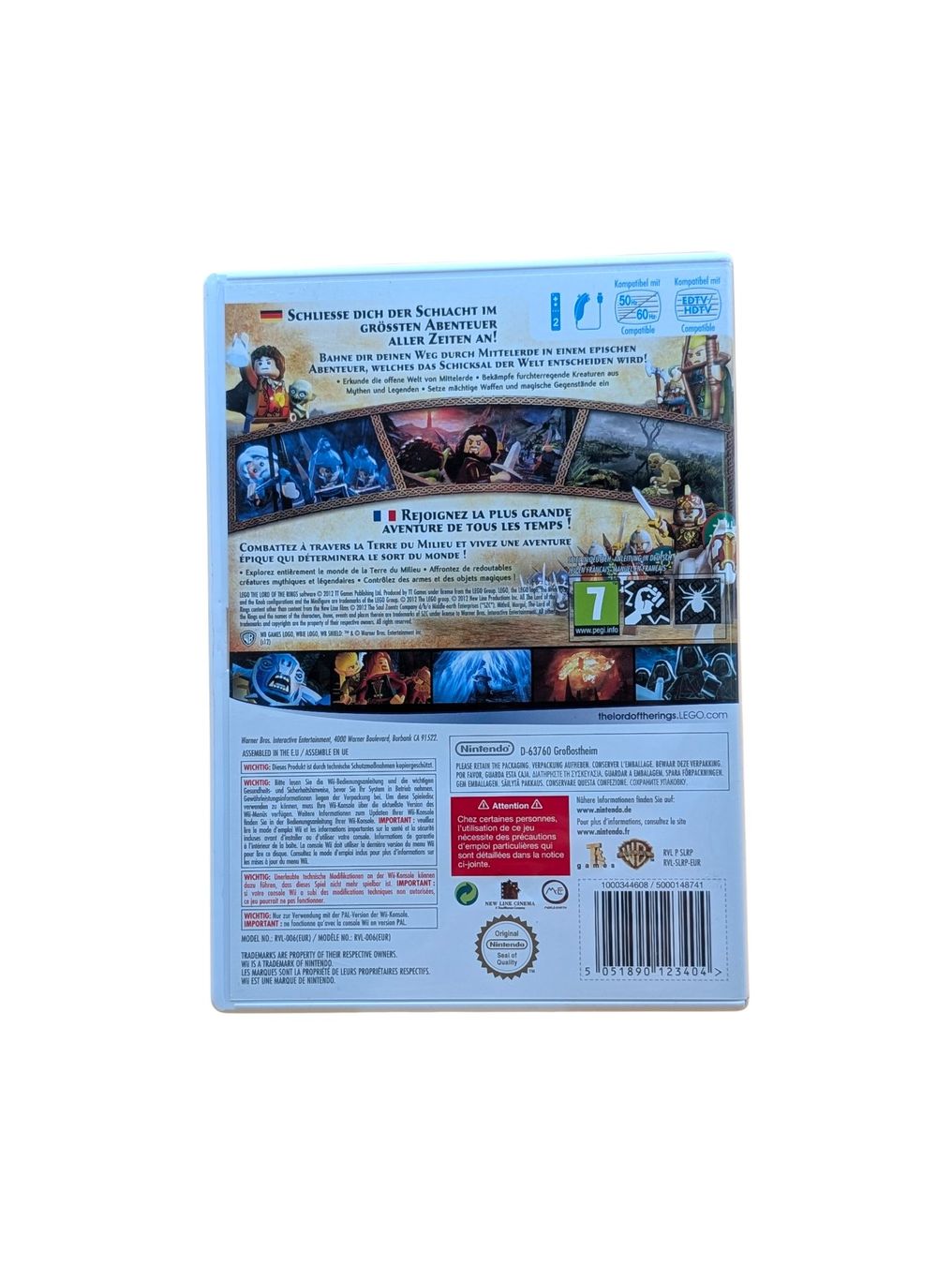 Nintendo Jeux: LEGO Der Herr der Ringe Nintendo Wii – D'occasion à Domat/Ems par IsseldorsShop 1
