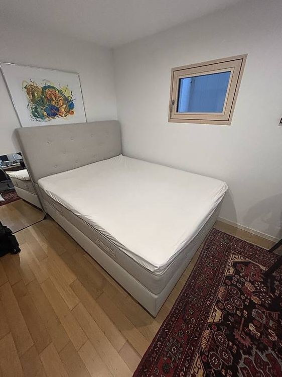 Boxspring Evenskjer Ikea 160x200 Kaufen Auf Ricardo