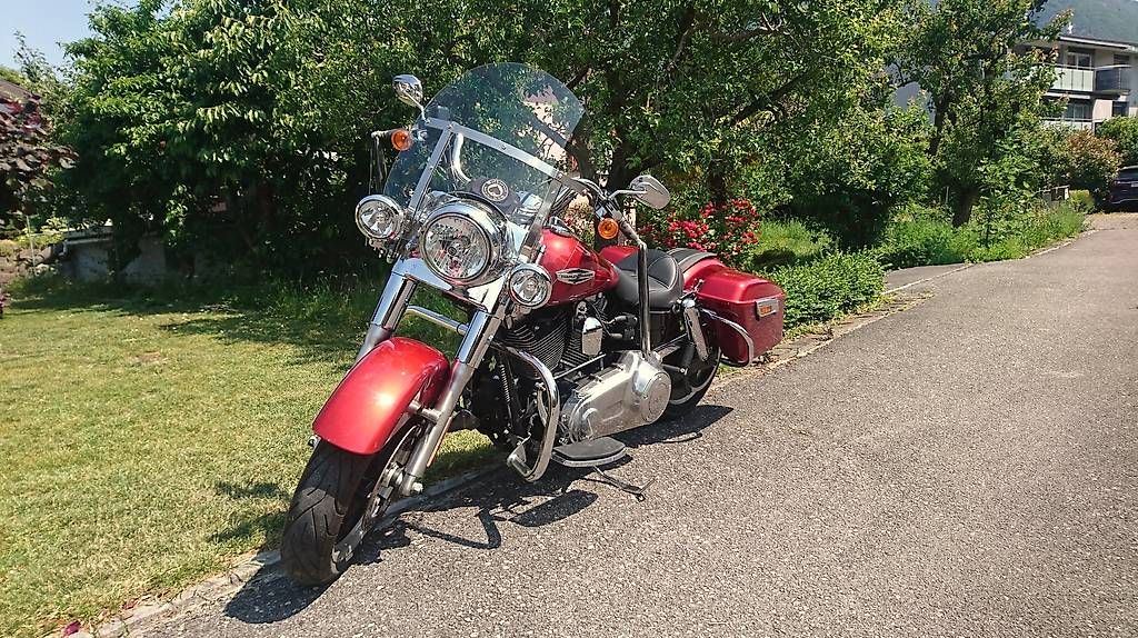 Harley-Davidson Chopper: Magnifique Harley Davidson Dyna Switchback – Usato da La Conversion venduto da fabang74 2