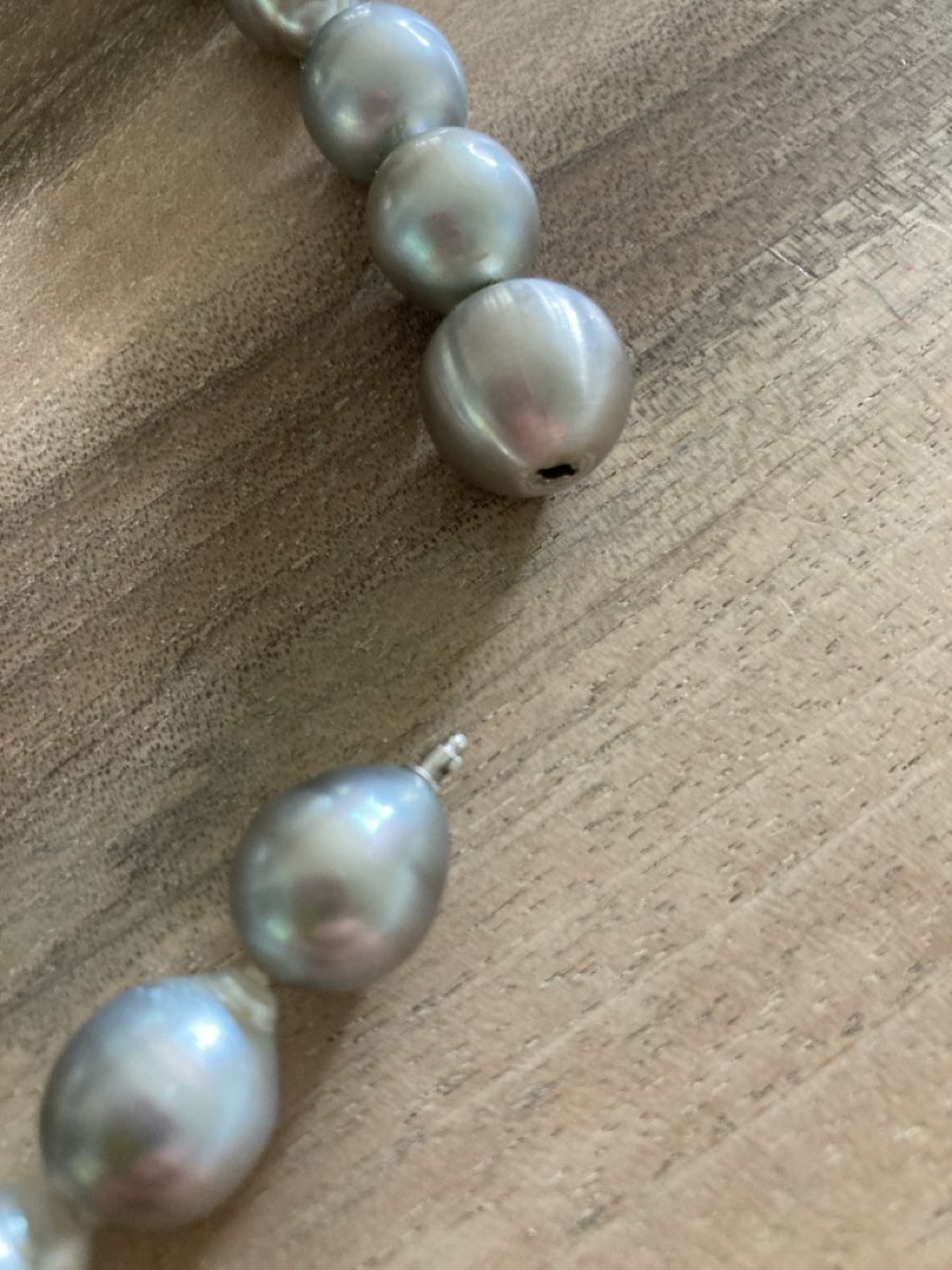 Catenine: Echtes Tahitiperlencollier plus Ohrringe – Usato da Bern venduto da Wotalotigot 5