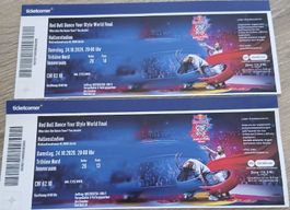 Billets 2x Red Bull Dance Your Style World Final Zurich