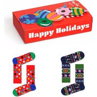 Happy Socks Weihnachts Set Gr. 41-46 - Doppelpack