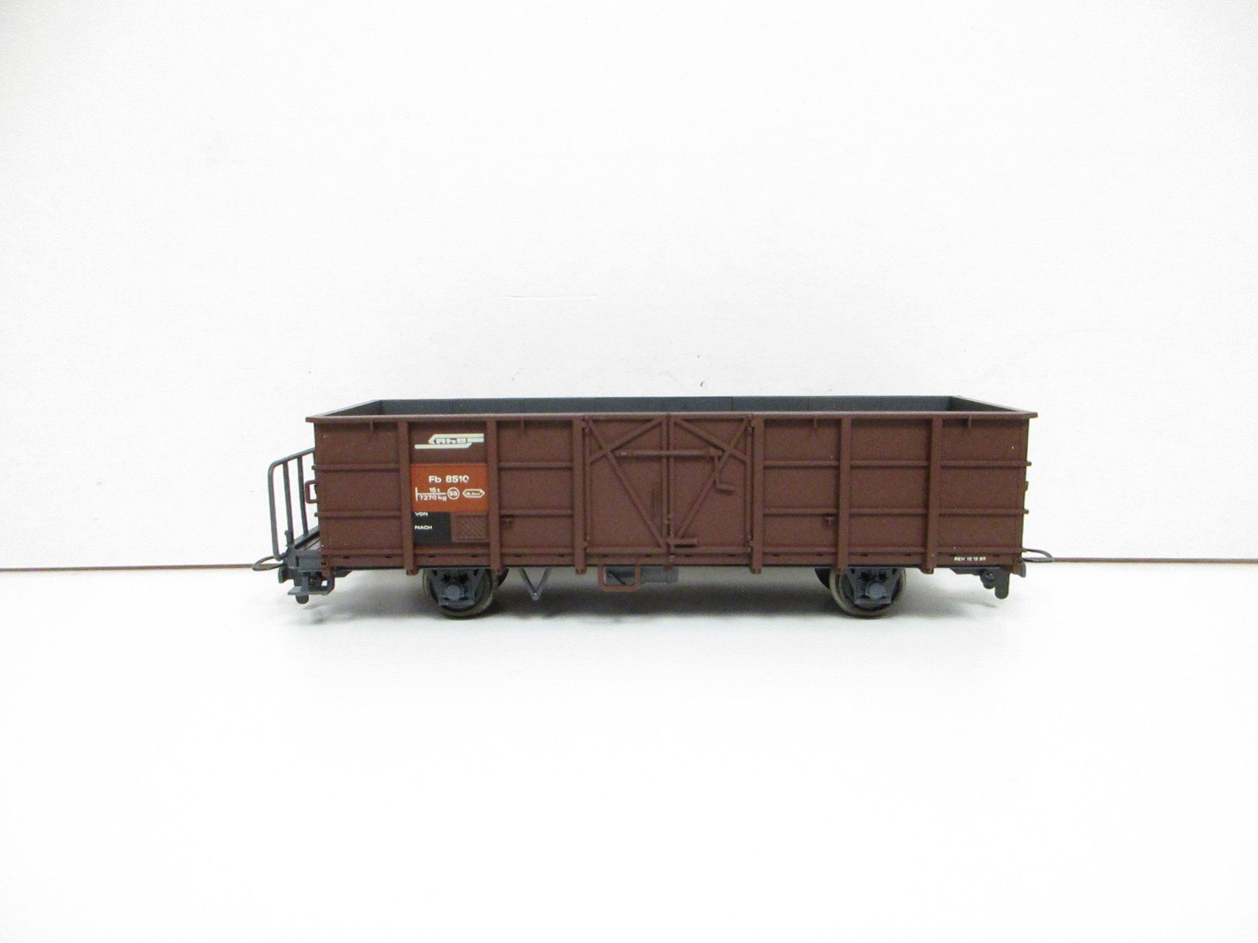 Bemo Modelleisenbahnen: Bemo H0m 2255 RhB Offener Güterwagen Fb 8510 – Neu und originalverpackt aus Olten von Heinrich875 2