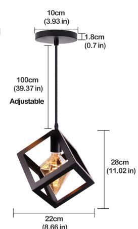 Lampadari & plafoniere: Moderne Lampe mit Design-Würfel – Nuovo e nell'imballaggio originale da Châtelaine venduto da topshop.switzerland 9