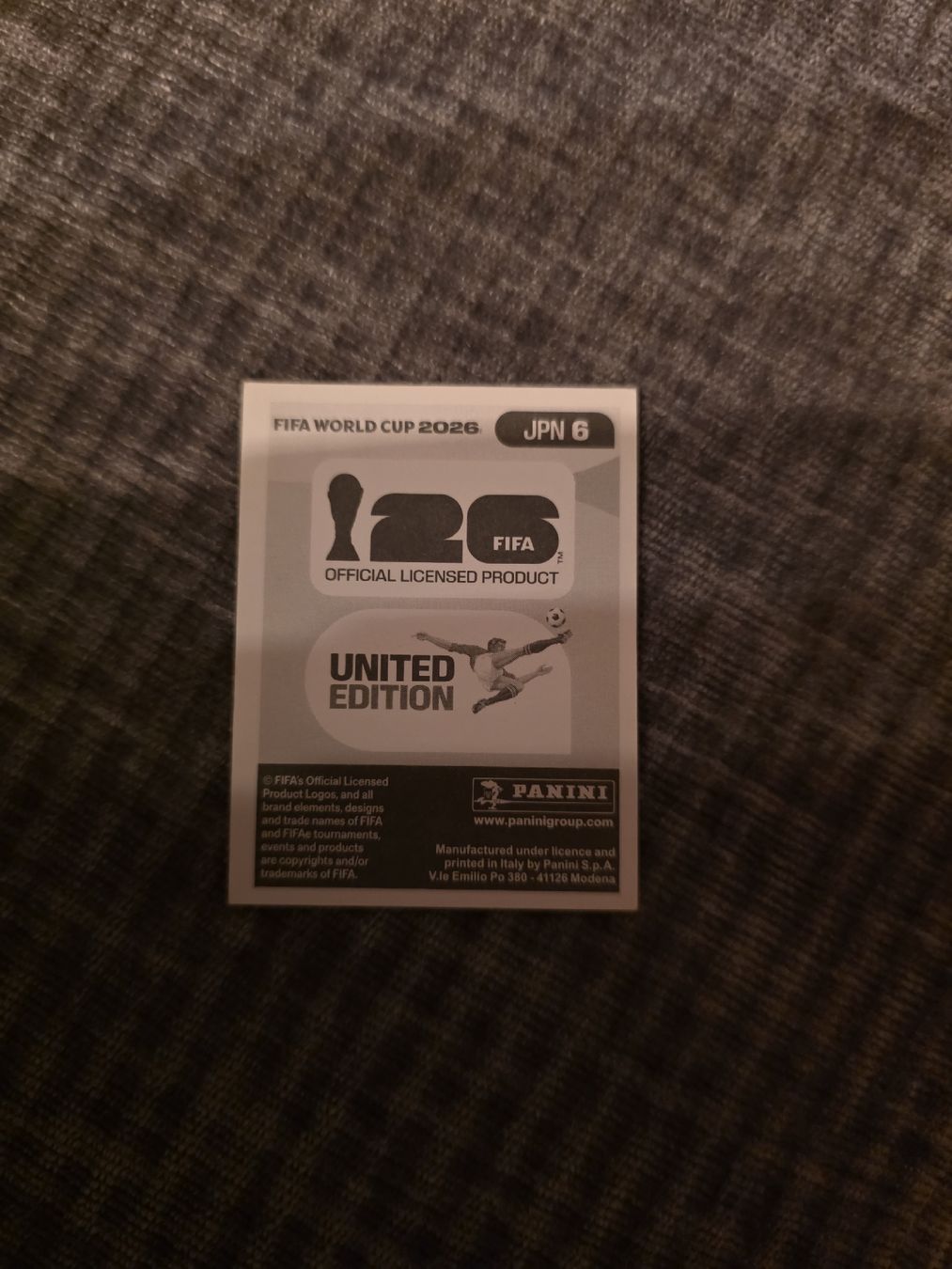 Panini Carte collezionabili: Panini WM 2026 JPN 6 Taniguchi – Nuovo (secondo la descrizione) da Romanshorn venduto da leeh78 1