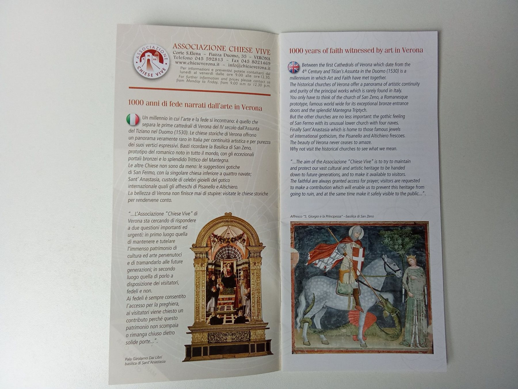 Libri: Verona - Besucherweg der historischen Kirchen – Usato da Bilten venduto da Bora3 2
