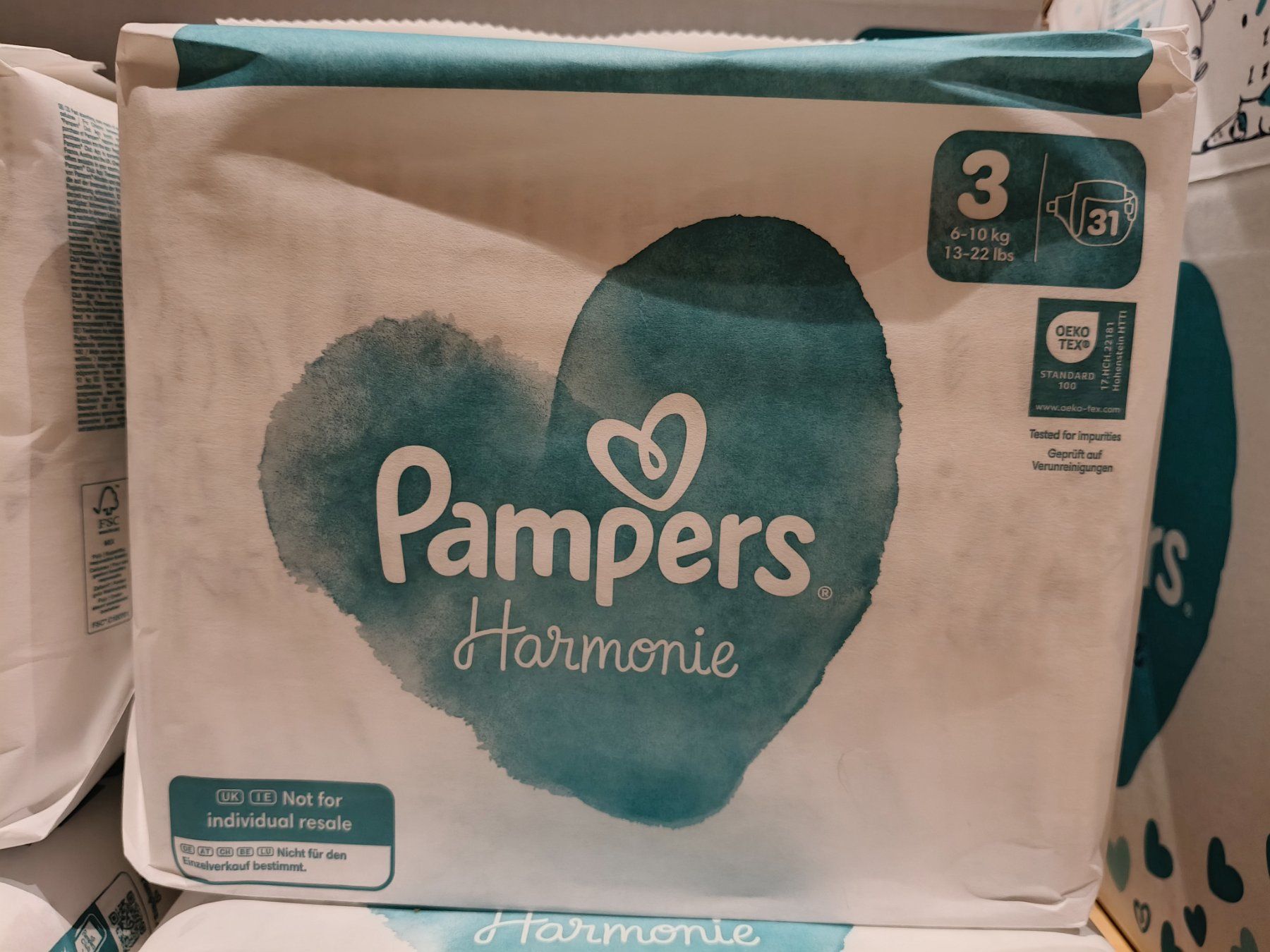 Pampers Secchi per pannolini & Pannolini: Neu Pampers Harmonie 3 – Nuovo e nell'imballaggio originale da Lengnau BE venduto da Anh_Tran 1