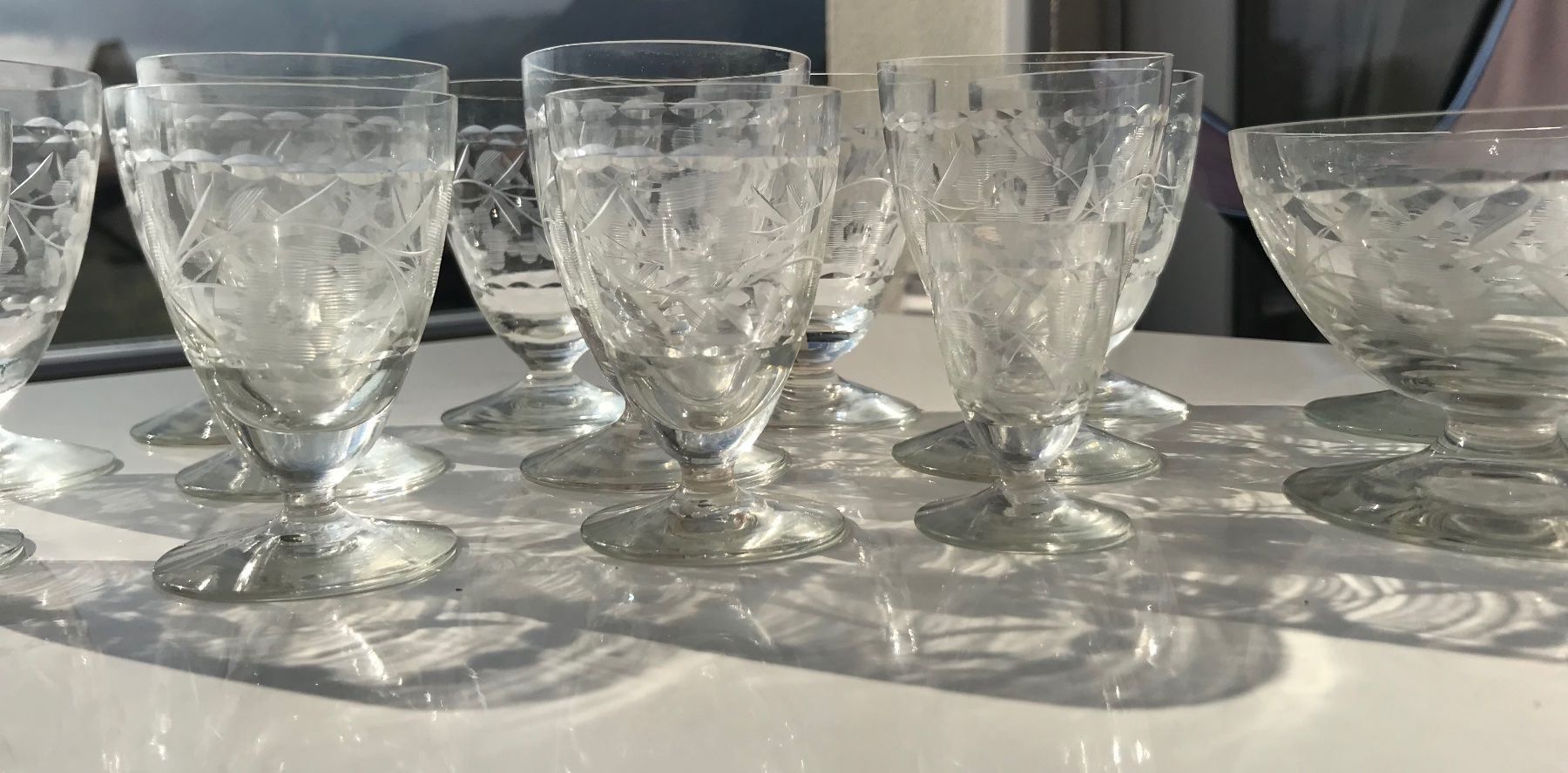 Gläser: 14x Vintage Gläser 100 Jahre+ – Gebraucht aus niederbipp von Esbenz