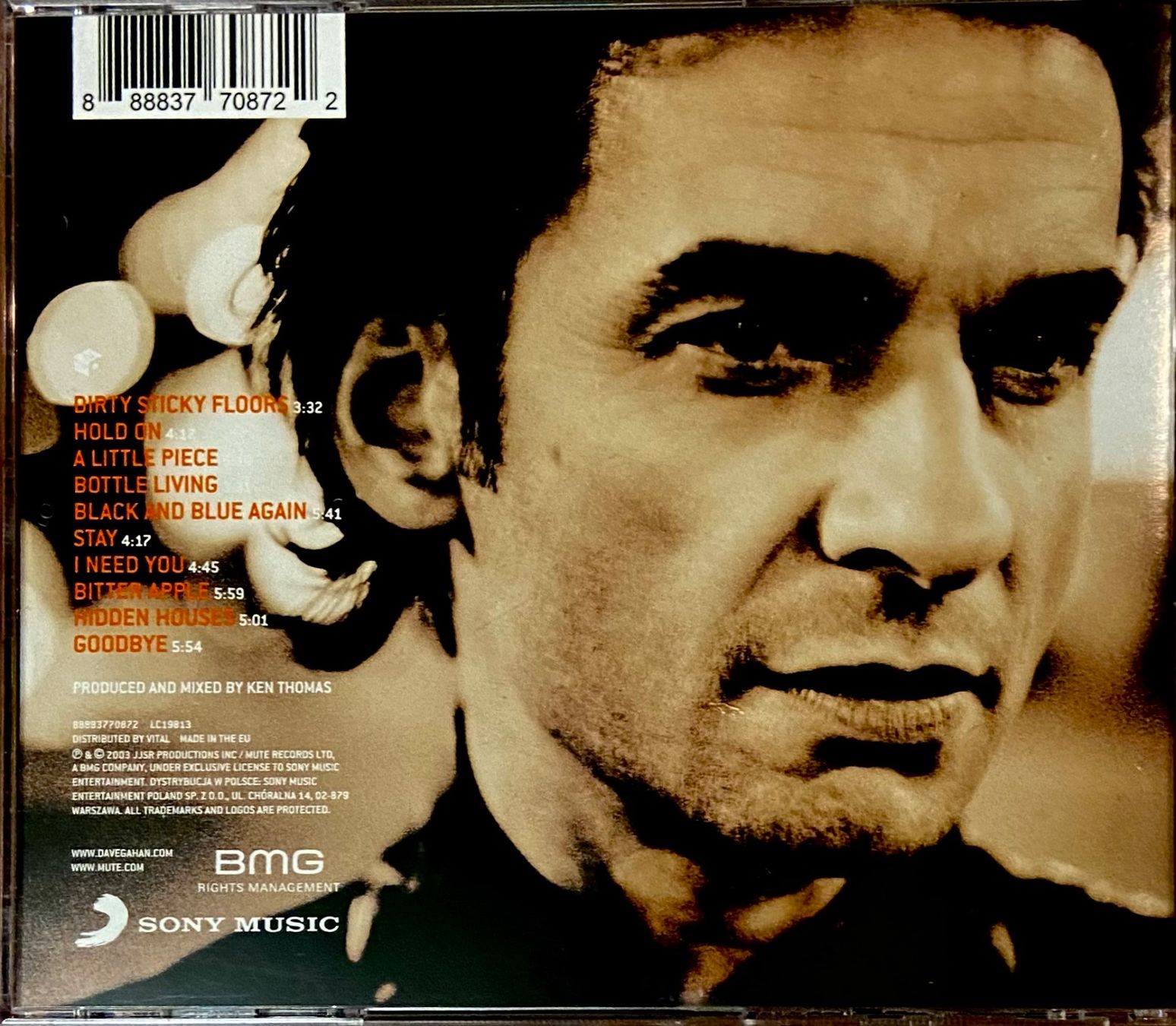 CDs: CD Dave Gahan - paper monsters - Depeche Mode – D'occasion à Luzern par Lycka 1
