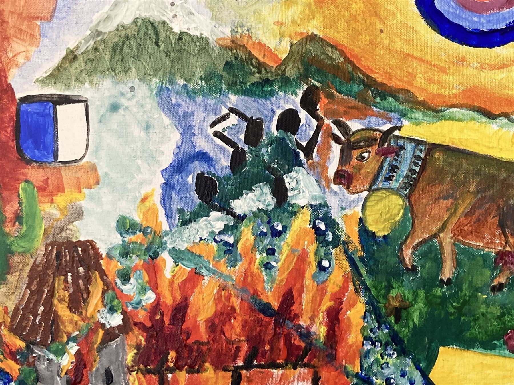 Tableaux: LORETTI Pierre Oelgemälde abstrakt – D'occasion à Bern par Jwpm66 2