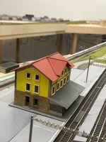 Bahnhof 1:160 ideal für Nebengeleise
