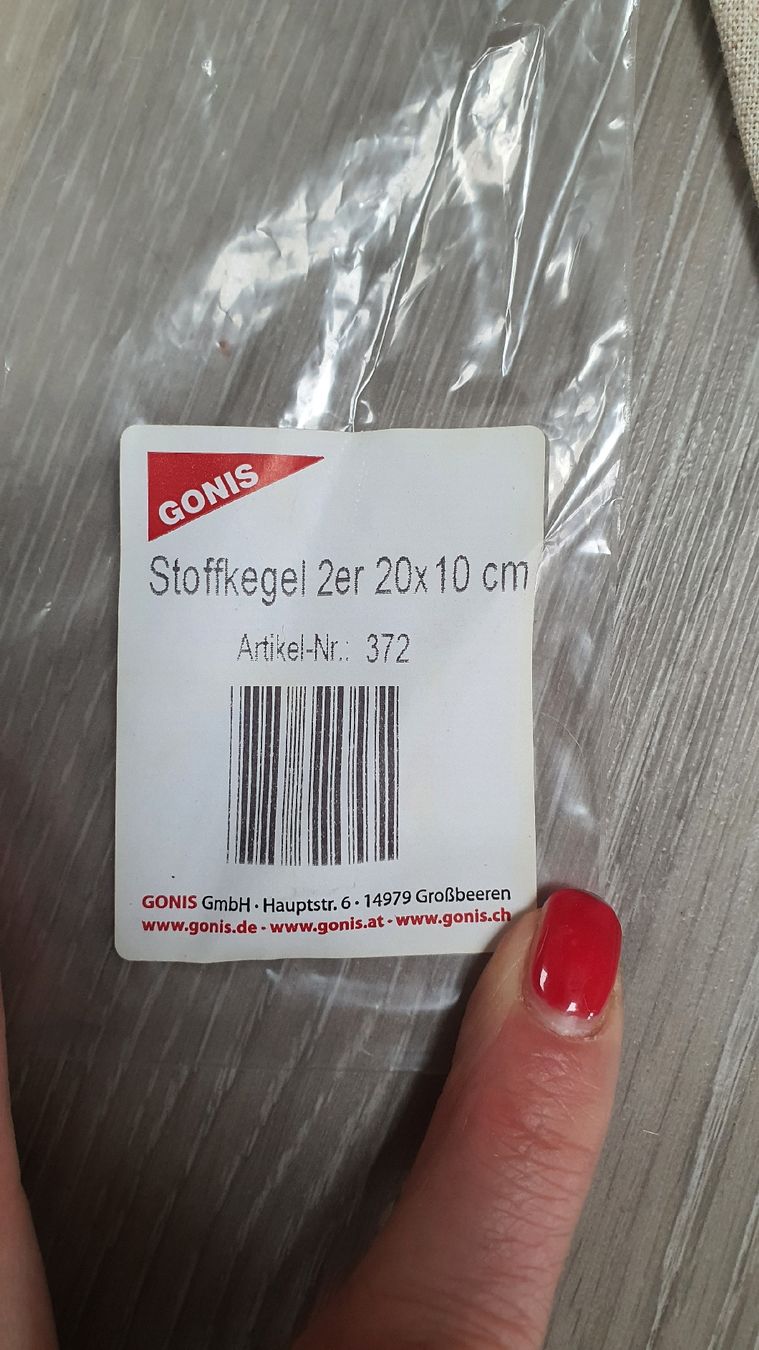 Gonis Kit bricolage: Stoffkegel von Gonis NEU – Nuovo e nell'imballaggio originale da Flawil venduto da minggeli83 1