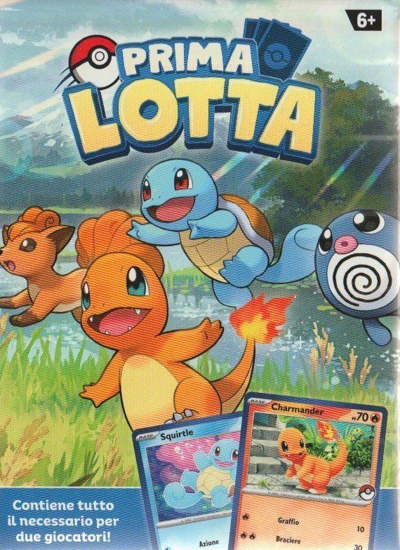 Pokémon Cartes à collectionner: POKEMON STARTER SET PRIMA LOTTA  CHARMANDER SQUIRTLE – Neuf avec emballage d'origine à Vezia par Aquarius_Age