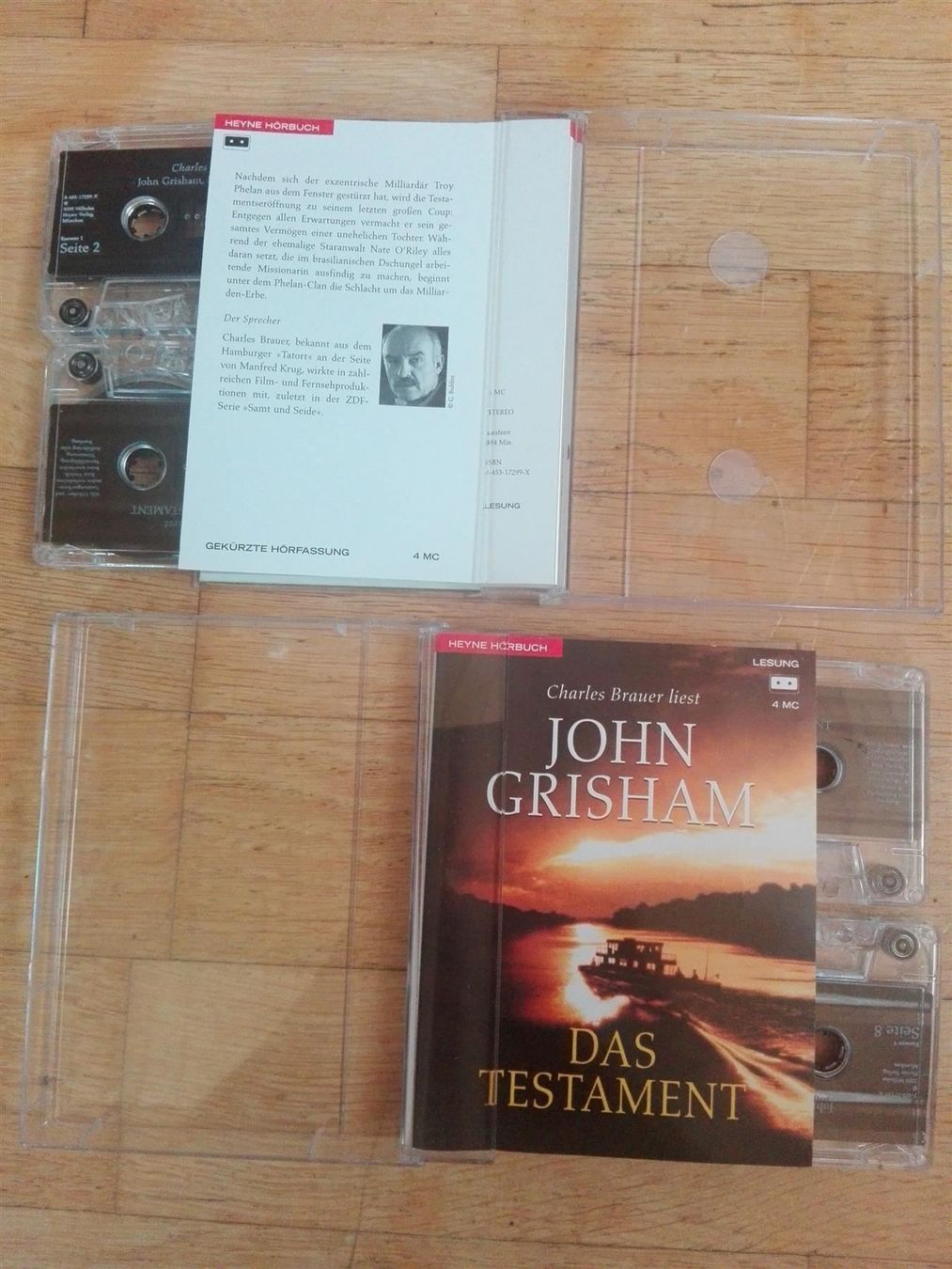 Kompaktkassetten: John Grisham: Das Testament   (4-MCs) – Gebraucht aus St. Gallen von elk2021 1