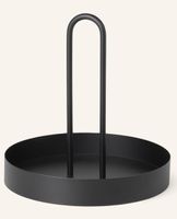 FERM LIVING Grin Tablett aus schwarzem Stahl NP60